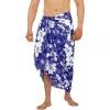 South Pacific region bath towel, beach towel piece skirt Lavalava pareo sarongs Lungi custom Qni shawl style details Picture